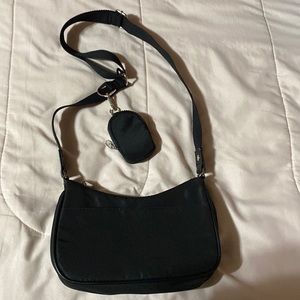 Wild fable black crossbody with coin purse